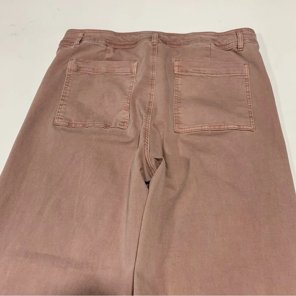 Charlie B - Mauve‎ Wide leg Barrel Pant Women's Jeans Jeggings